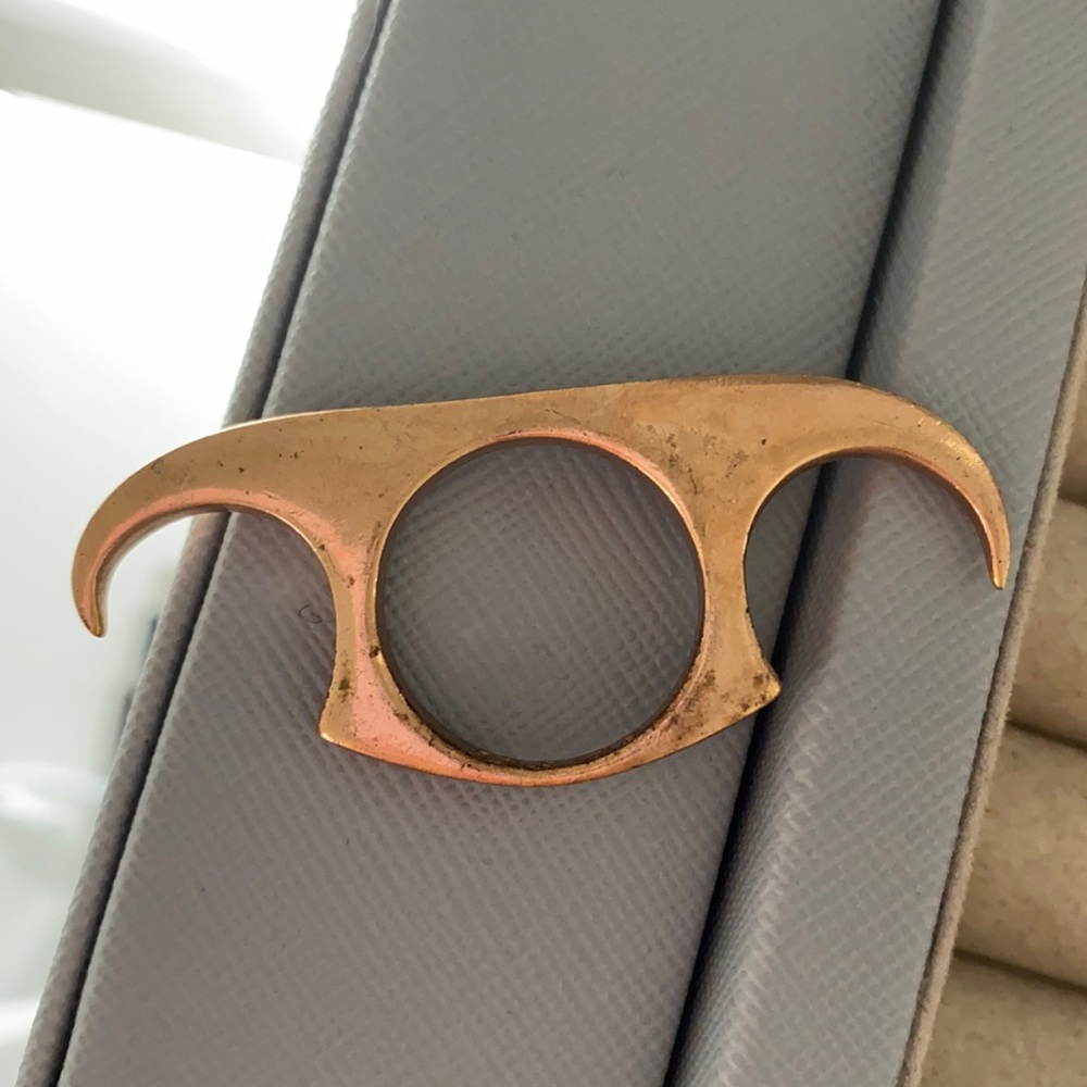 Rose Gold 3-Finger Ring